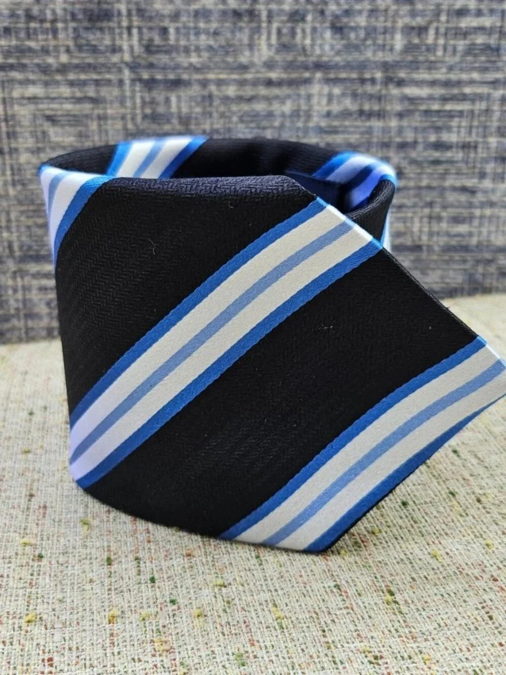 Vintage Brooks Brothers 346 Striped Silk Tie Men Neck Tie Classic Tie Made USA
